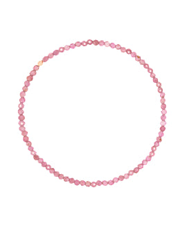 Armband Turmalin Pink -facettiert 2mm