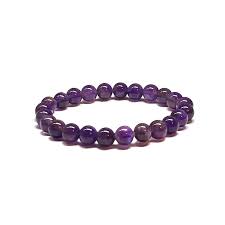 Armband Amethyst -5mm Kugel