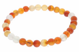 Armband Karneol Kugel -6,5 mm