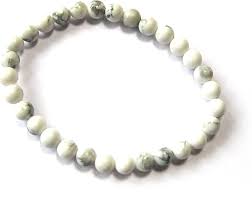 Armband Magnesit - 5mm Kugel