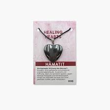 Healing Hearts Herz Anhänger Hämatit